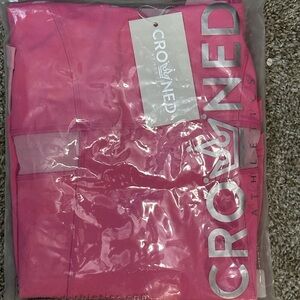 Crowned Athletics Pink Mermaid Athletic Tank